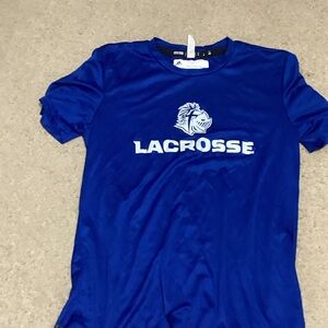 Adidas Royal Blue Lacrosse Tee